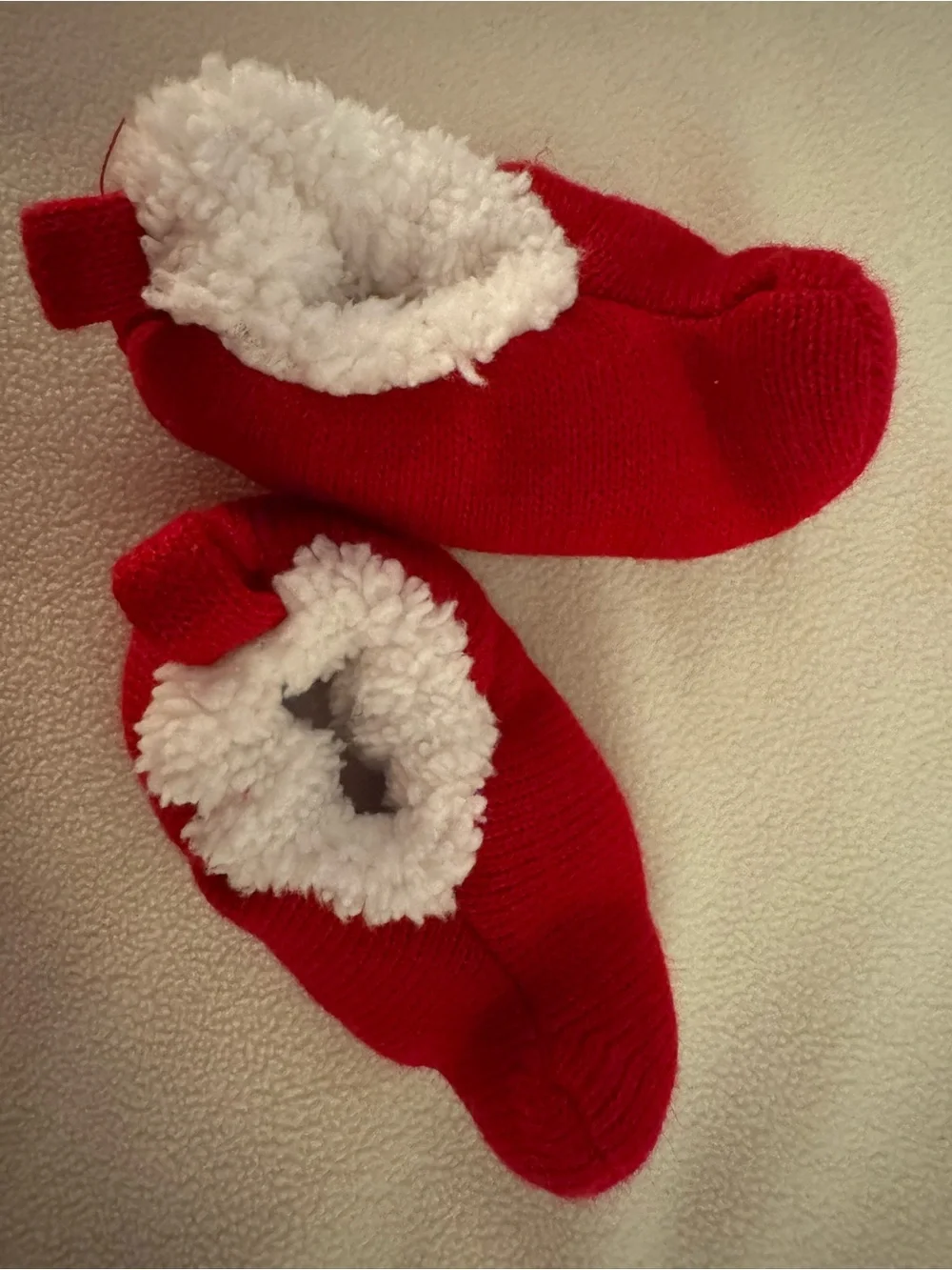 Green White Red Carter’s Christmas Santa Stripe Sleep N Play Bundle sz 6m